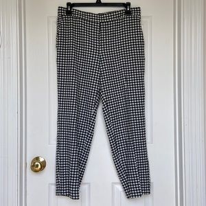 3/$15 old navy houndstooth stretchy business pant